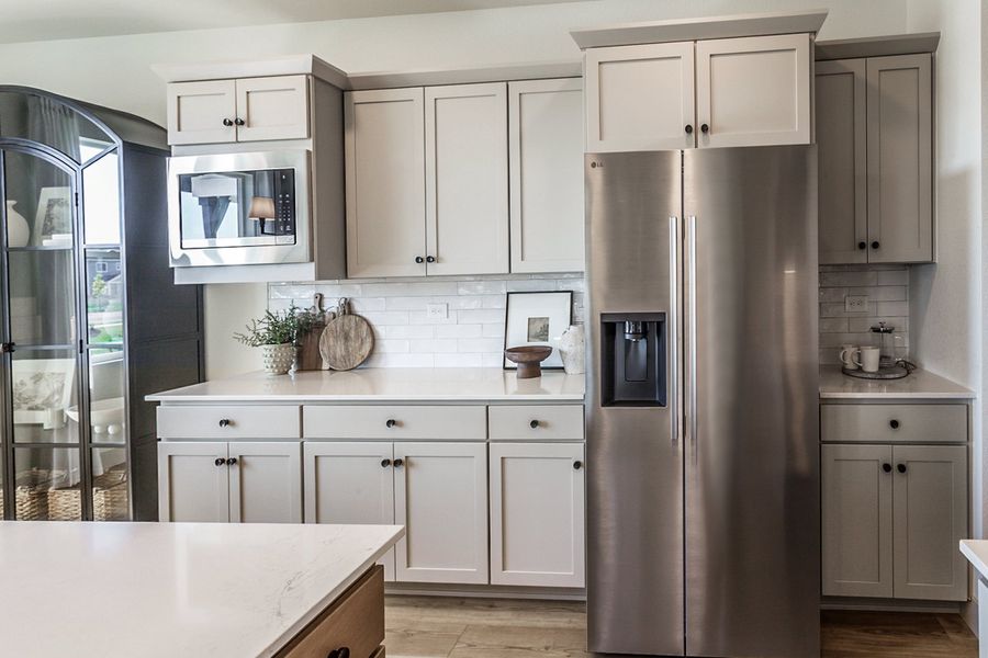 Furnished interior in a model home at Trailside Story Collection - Single Family Homes in Timnath (Image 30).