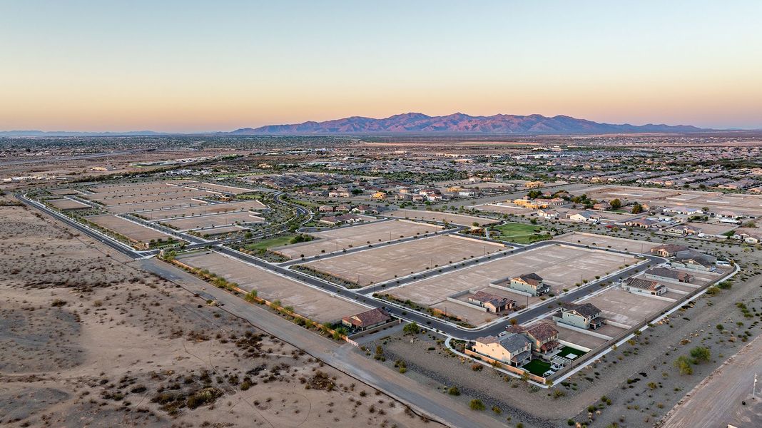 Site preparation and early development at Escalante in Surprise, AZ (Image 12).