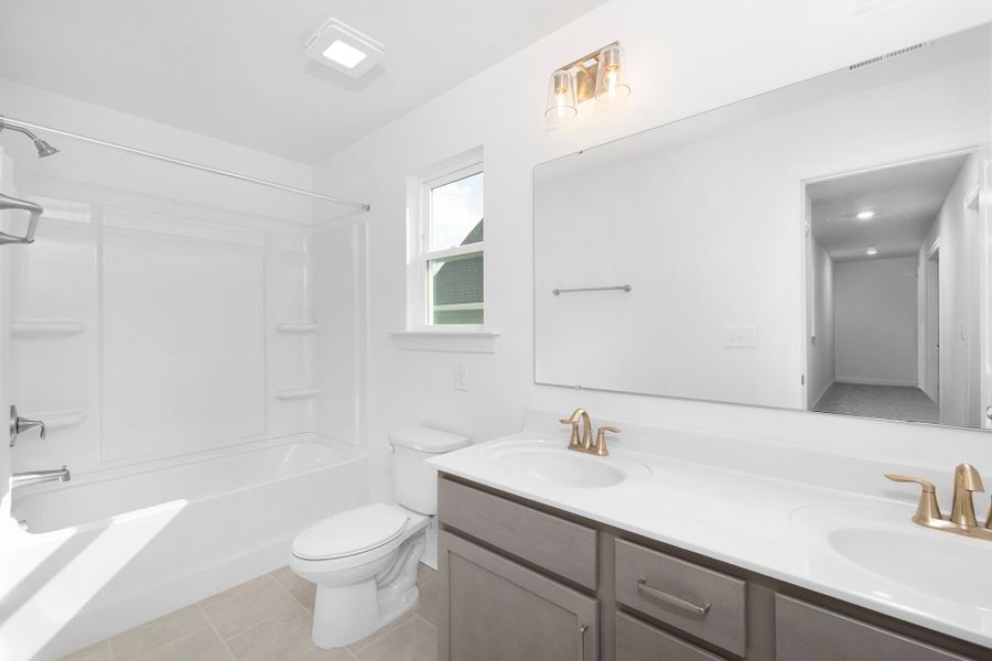 Furnished interior in a model home at Parc Northwest in Elon (Image 25). Furnished interior in a model home at Parc Northwest in Elon (Image 25).