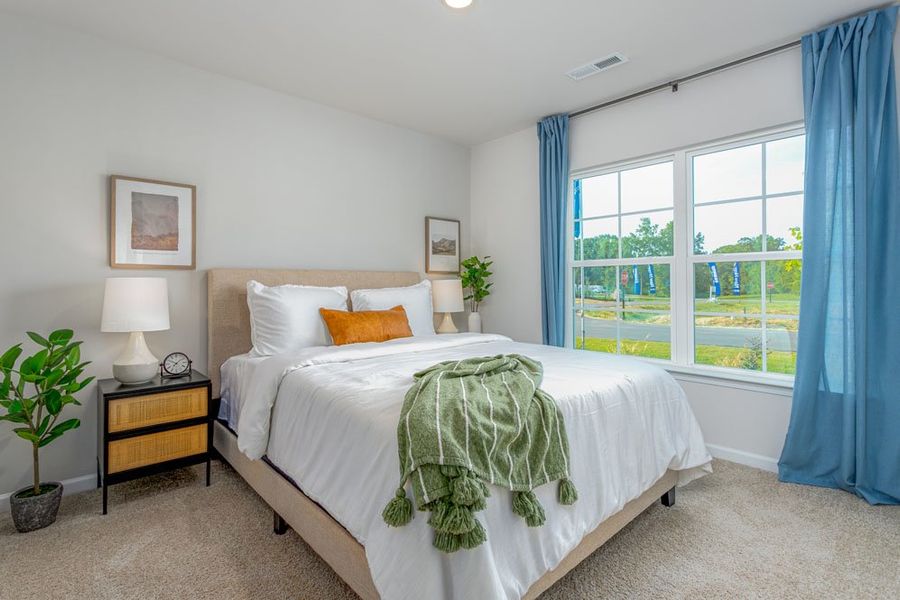 Furnished interior in a model home at River's Edge in Mayodan (Image 33).