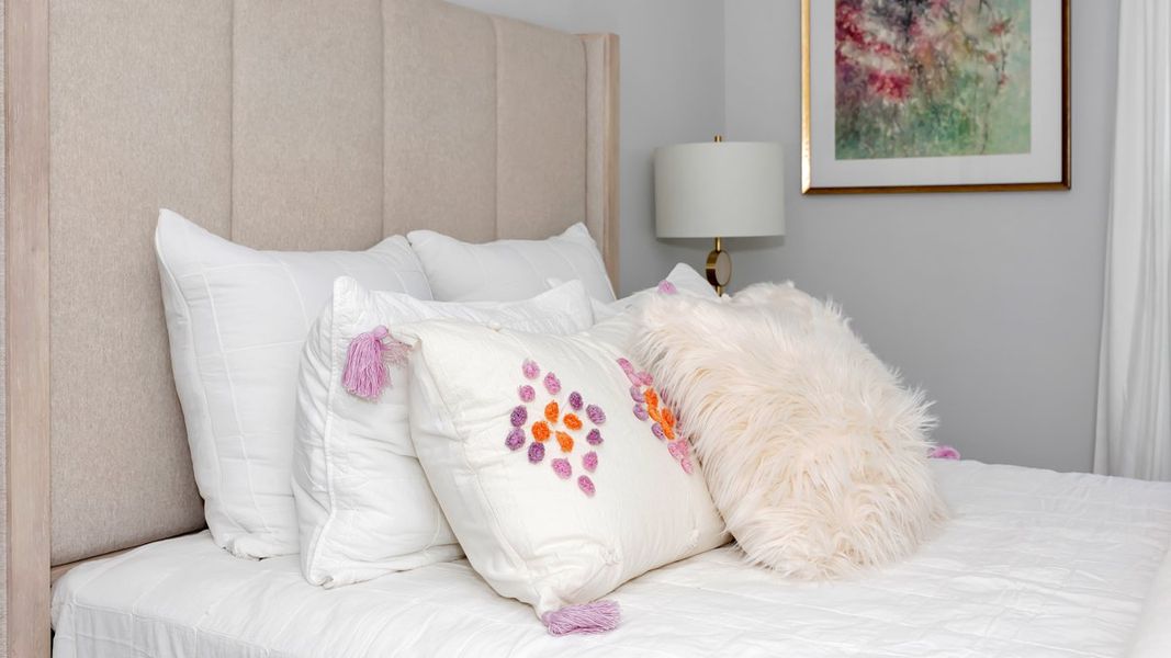 Furnished interior in a model home at Bailey Park in Fayetteville (Image 38).