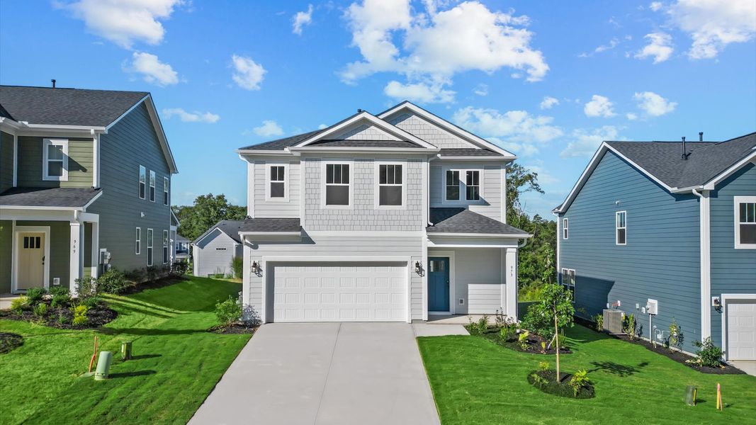 Notable curb appeal and elegant interiors in this reputable community near Spartanburg's core