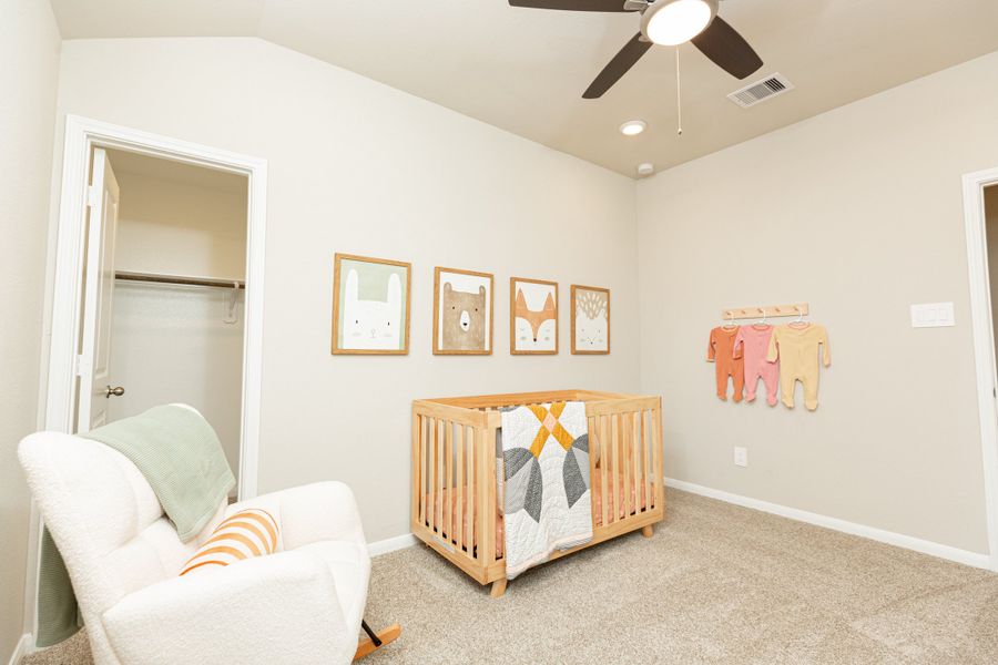 Furnished interior in a model home at Montgomery Ridge: Founders Collection in Montgomery (Image 13).