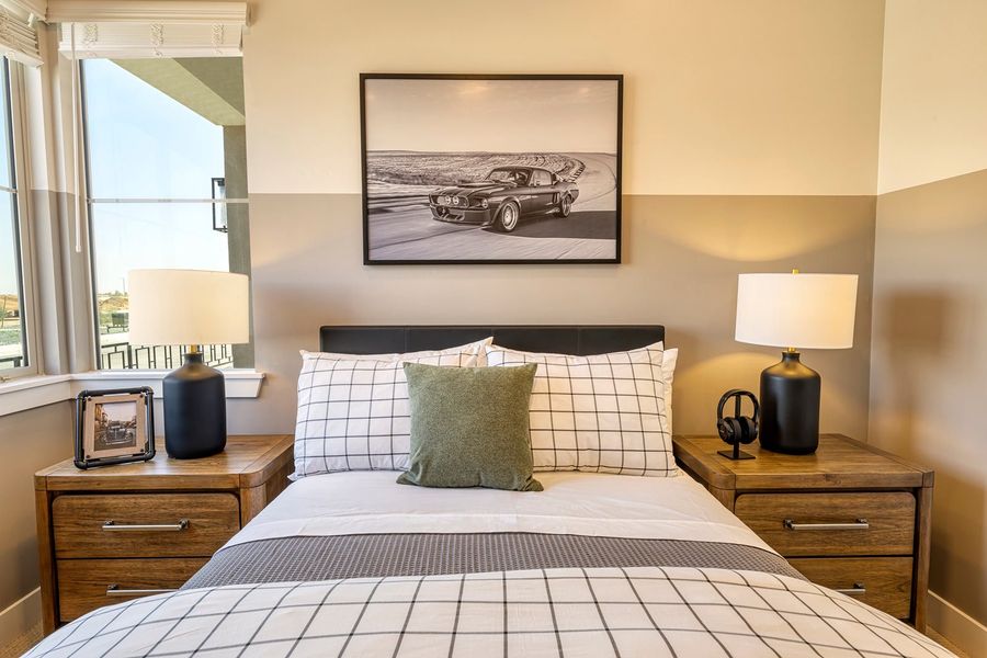 Furnished interior in a model home at Revana at Soleo in Queen Creek (Image 24).