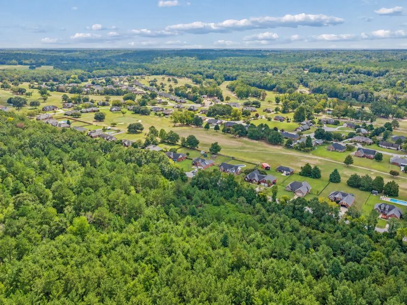 Aerial view of the Beech Creek community in Sumter, SC, showing layout and nearby surroundings (Image 10).
