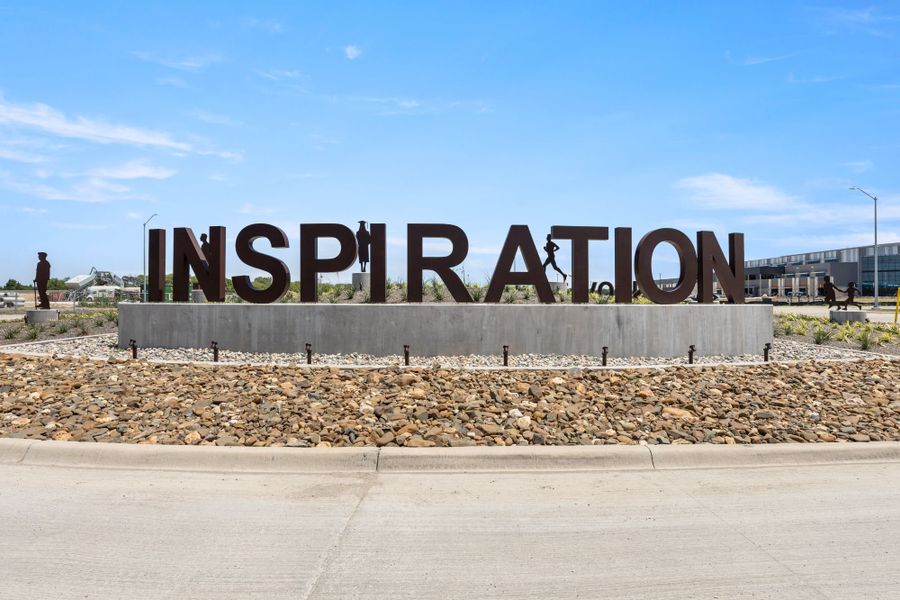 Entrance to the Brookville Estates community in Forney, TX, featuring signage and landscaping (Image 10).