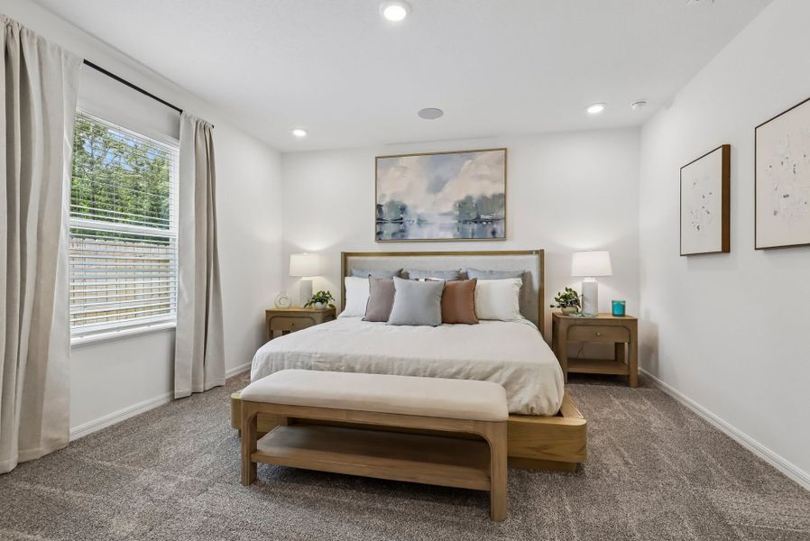Furnished interior in a model home at Vero Lake Estates in Sebastian (Image 9). Furnished interior in a model home at Vero Lake Estates in Sebastian (Image 9).