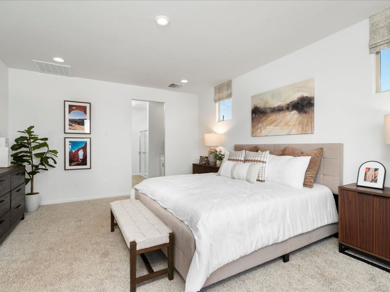 The 1640 plan modeled at Summerstone in Tucson, AZ.