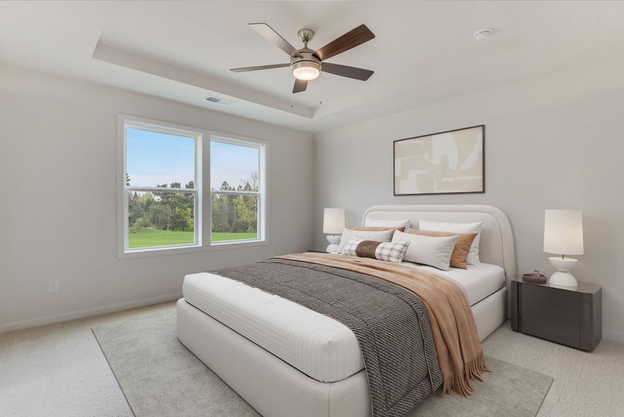 Spacious Primary Suite