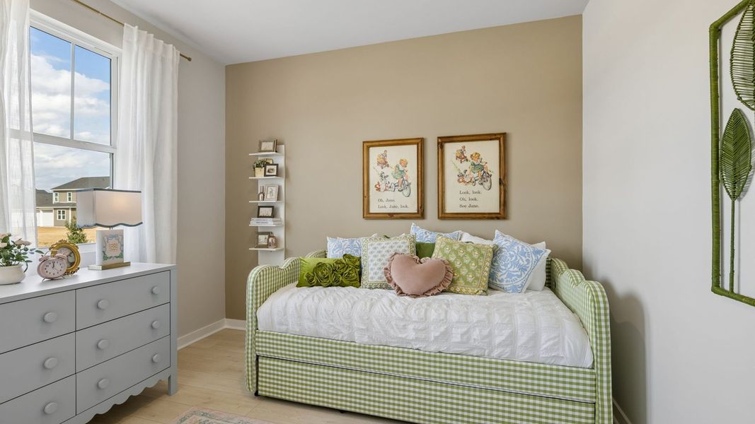 Furnished interior in a model home at Reserve at Hickory Ridge in Columbia (Image 55).