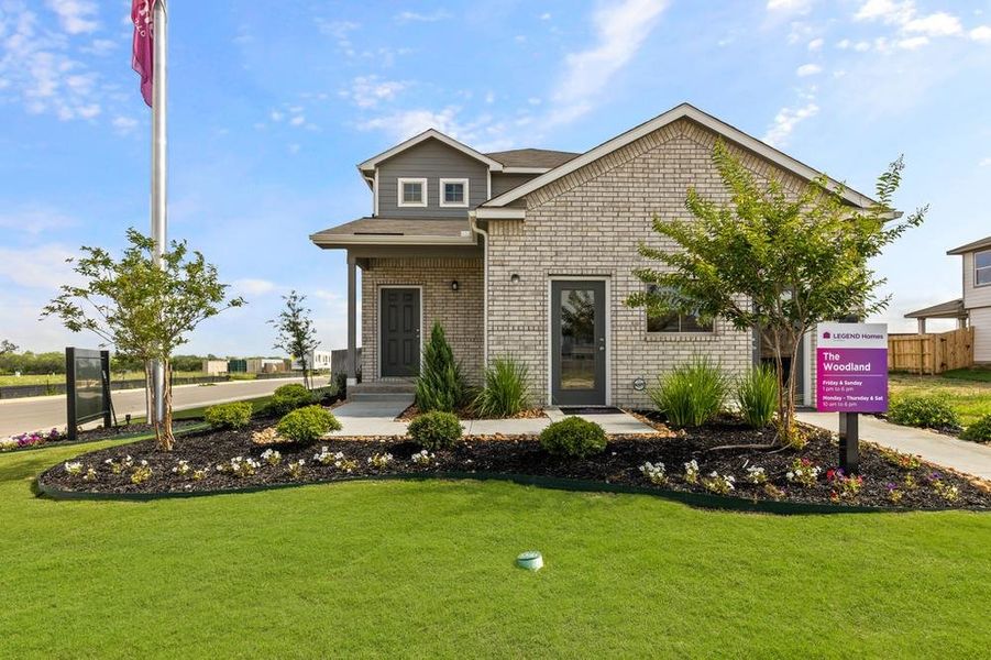 Applewhite Meadows Model Home Exterior