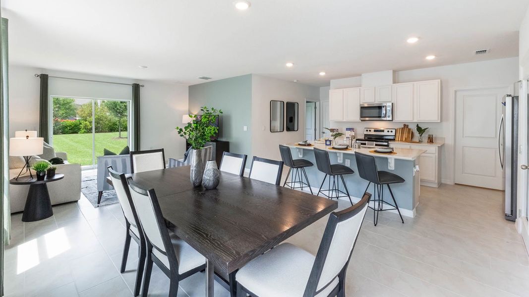 Furnished interior in a model home at Avalon Park Tavares in Tavares (Image 20).