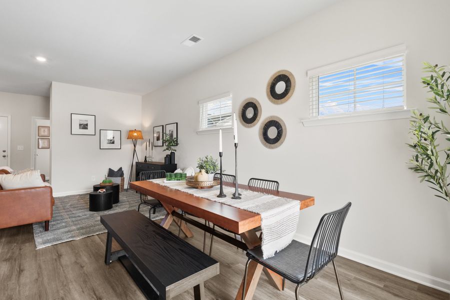 Furnished interior in a model home at Pendleton Glenn in Pendleton (Image 8).