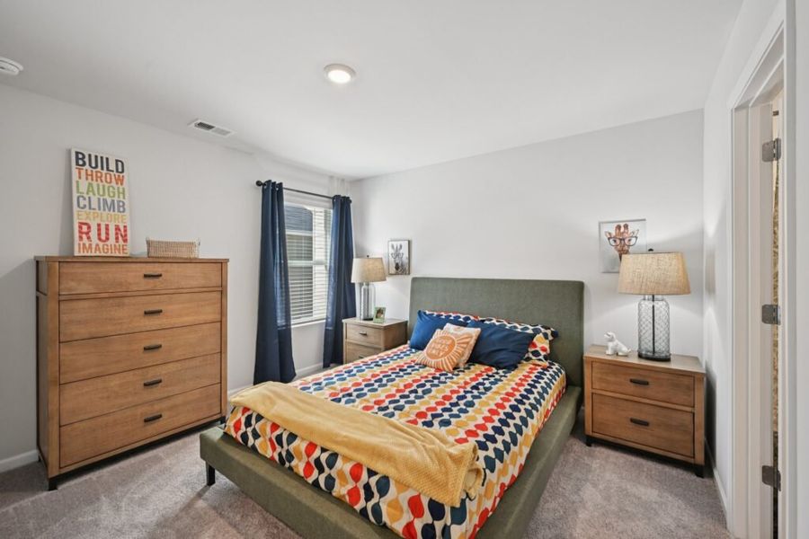 Furnished interior in a model home at Chastain Heights in Woodstock (Image 49).