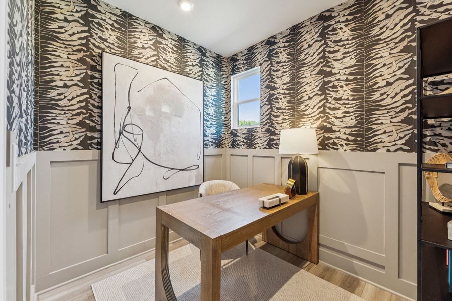 Offering dedicated work from home space on select homesites