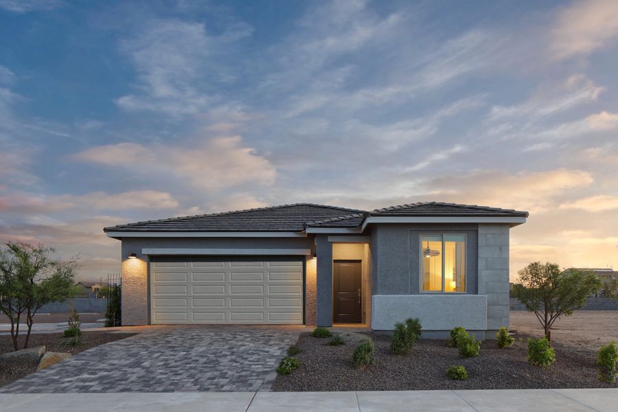 Front exterior of a home in the North Copper Canyon community, located in Surprise, AZ (Image 3). Front exterior of a home in the North Copper Canyon community, located in Surprise, AZ (Image 3).