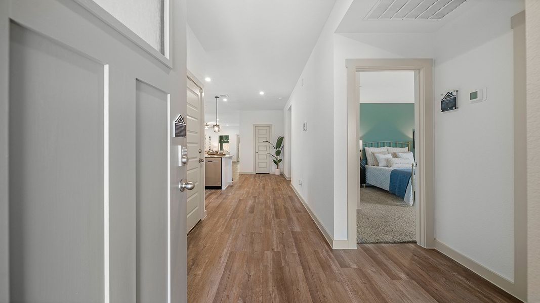 Furnished interior in a model home at Windemere in Beaumont (Image 4).