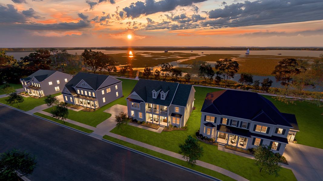 Cordgrass Landing Waterfront Homes