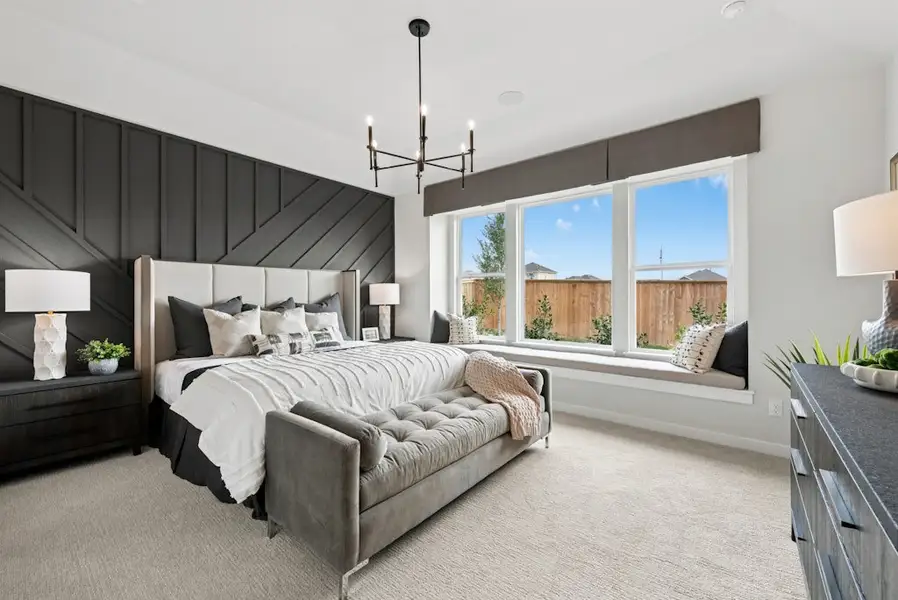 Furnished interior in a model home at Mayfair in New Braunfels (Image 11).