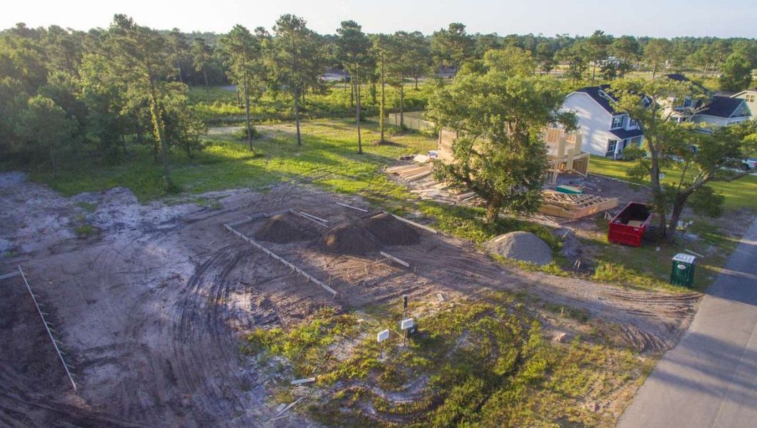 Site preparation and early development at The Preserve at Tidewater in Sneads Ferry, NC (Image 13).