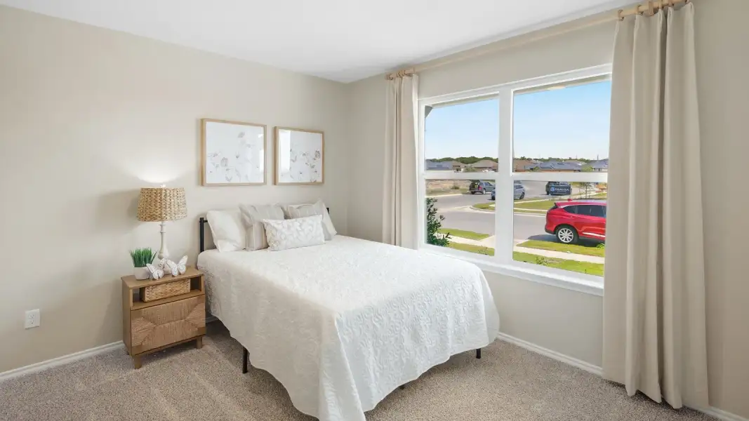 Furnished interior in a model home at Wildwood Estates in Nolanville (Image 26).