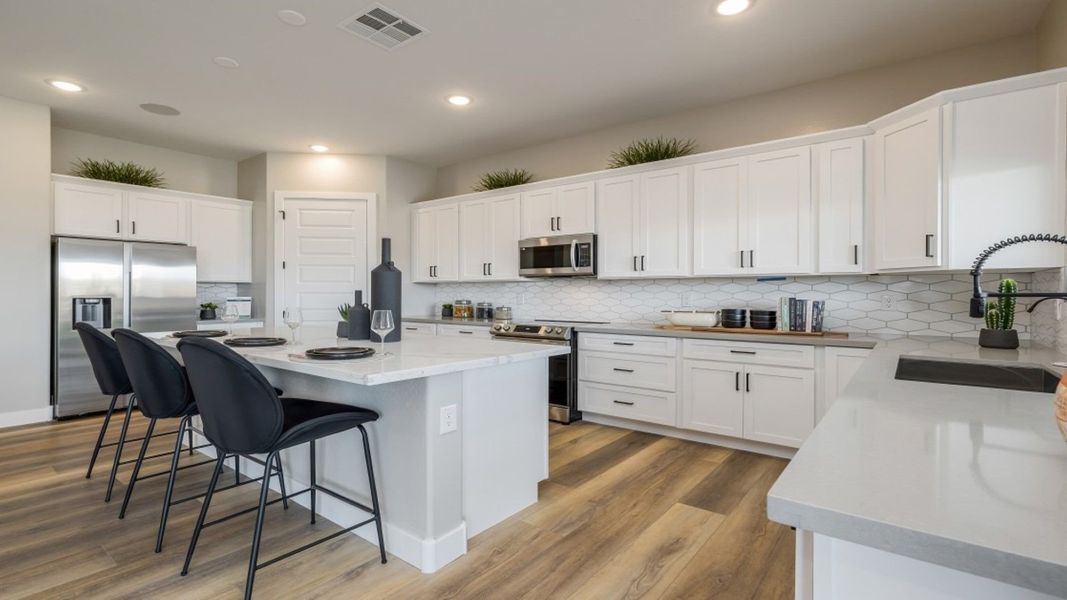 Furnished interior in a model home at Eminence at Alamar in Avondale (Image 10).