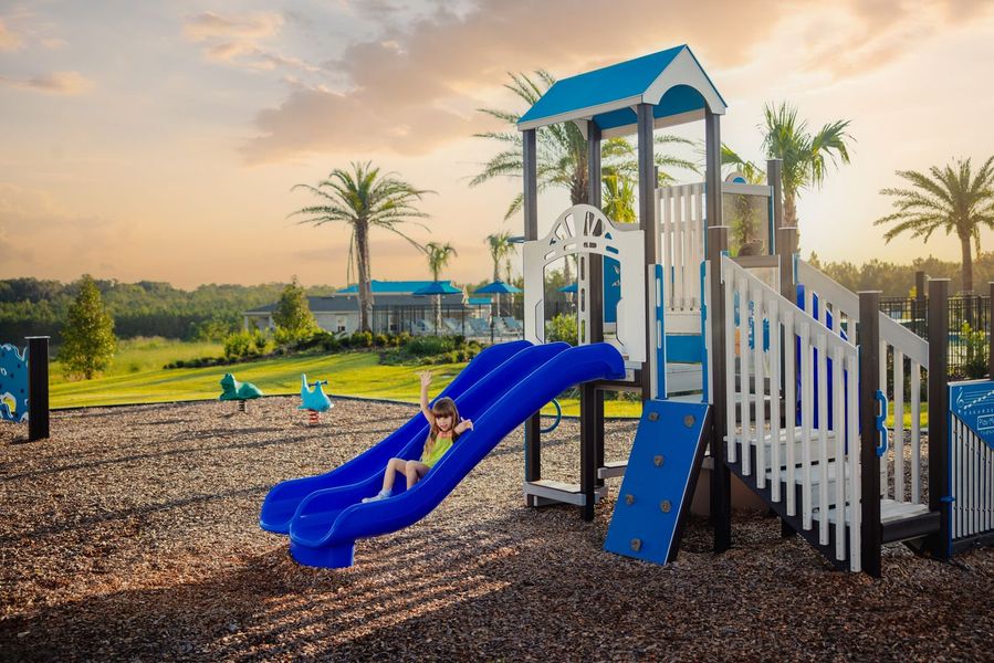 Enjoy Time with the Kids at the Tot Lot Onsite