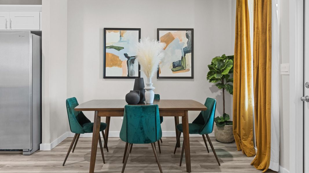 Furnished interior in a model home at Yukon Ridge in Odessa (Image 7). Furnished interior in a model home at Yukon Ridge in Odessa (Image 7).