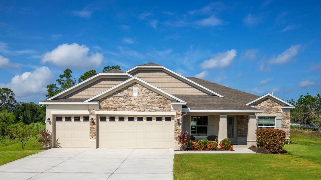 Front exterior of a home in the Canterwood Acres community, located in Ocala, FL (Image 4).