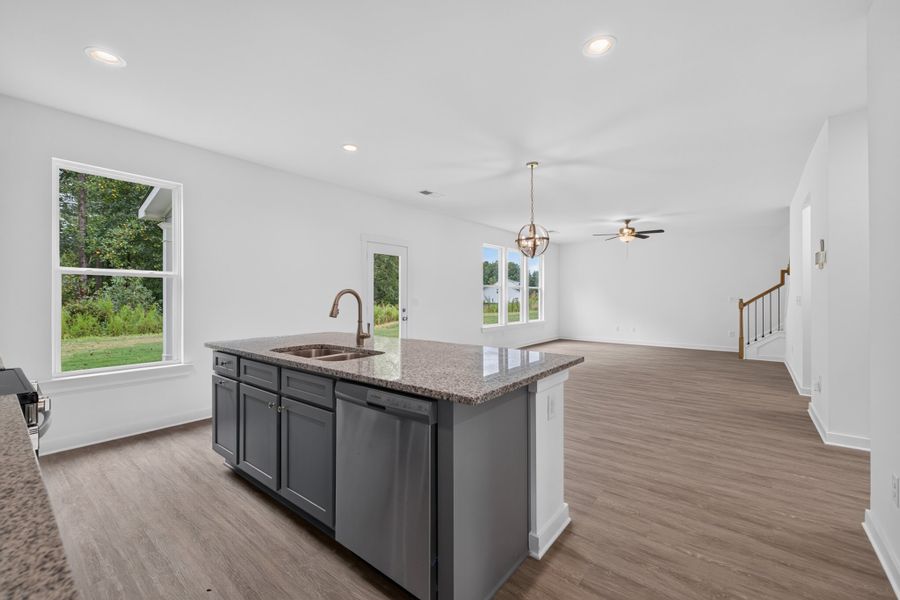 Furnished interior in a model home at Red Bird Manor in Jefferson (Image 39).