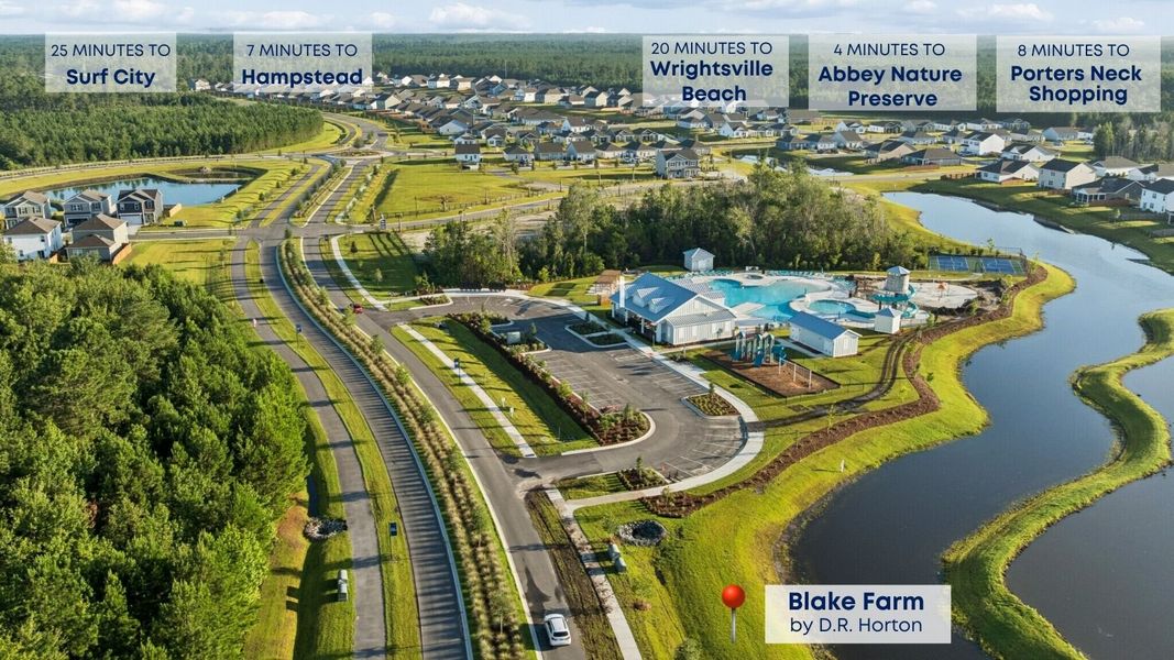 Image 38 of the Magnolia Ridge at Blake Farm community in Wilmington, NC.