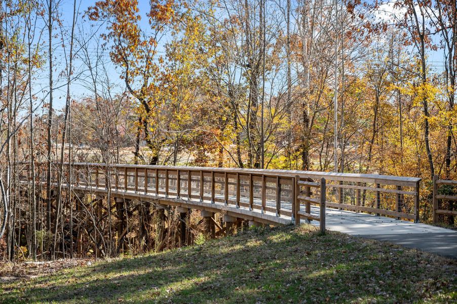 Natural surroundings and green spaces near The Preserve at Marks Creek in Knightdale, NC (Image 5).