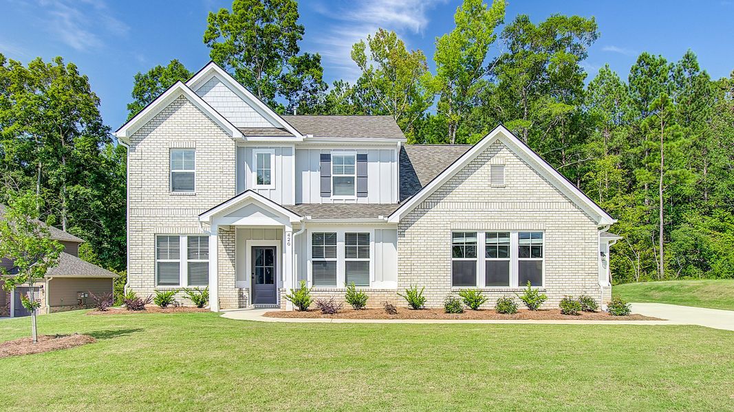 Front exterior of a home in the Kingston community, located in Locust Grove, GA (Image 16).