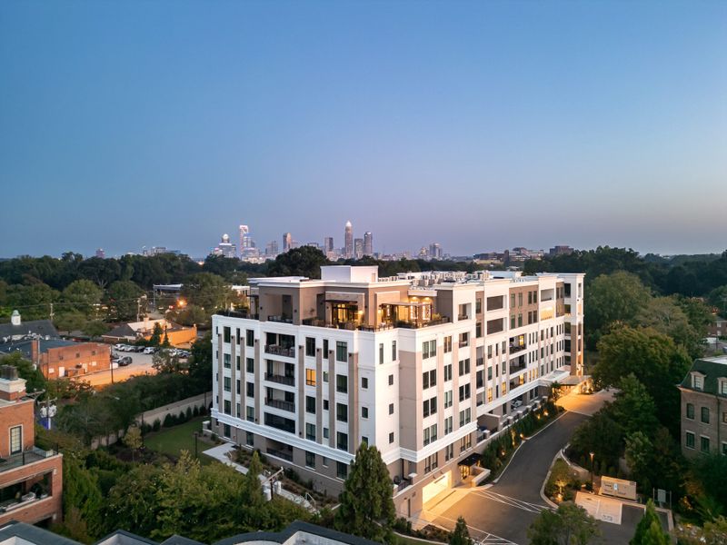 Front exterior of a home in the The Regent at Eastover community, located in Charlotte, NC (Image 1).