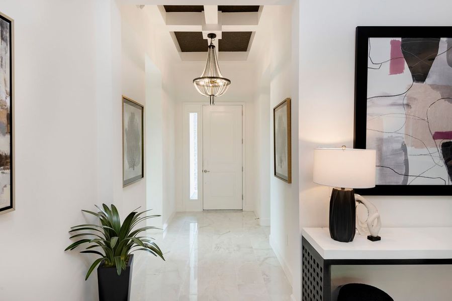 Furnished interior in a model home at Paradiso Grande Resort in Orlando (Image 26).
