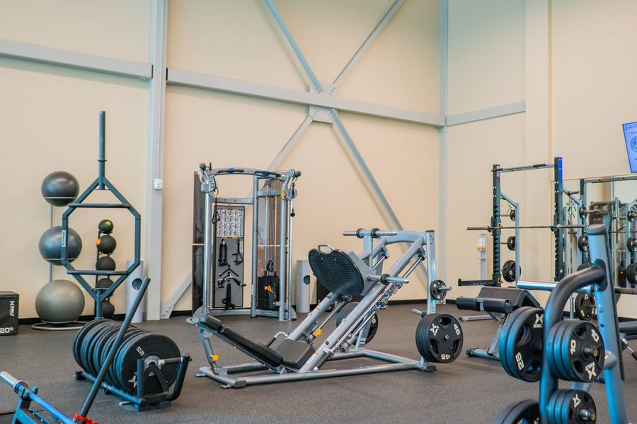 Exercise at the Hardeeville Recreation Center