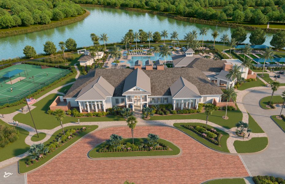 TerraWalk at Babcock Ranch offers a resort-lifestyle community with luxury new construction homes