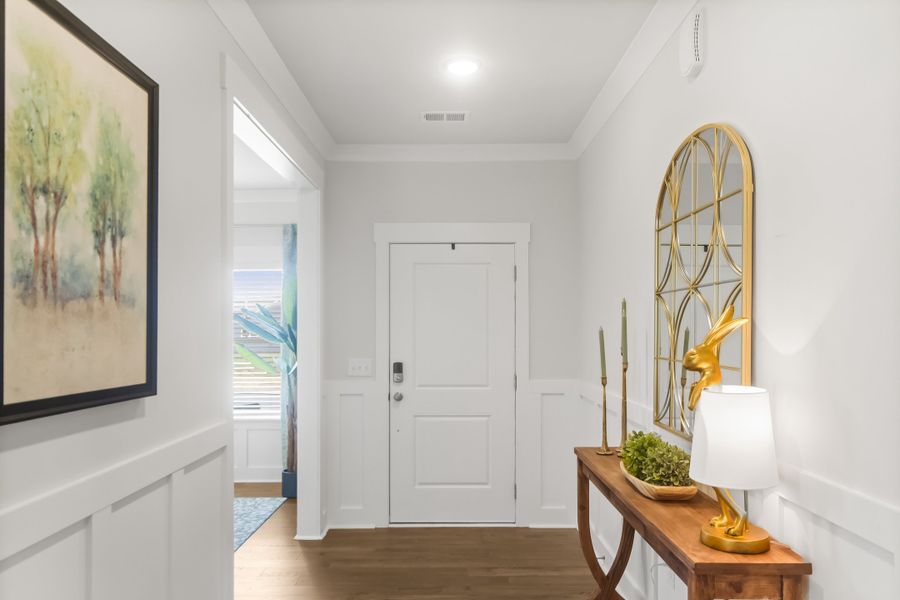 Furnished interior in a model home at Foxbank in Gray Court (Image 18). Furnished interior in a model home at Foxbank in Gray Court (Image 18).