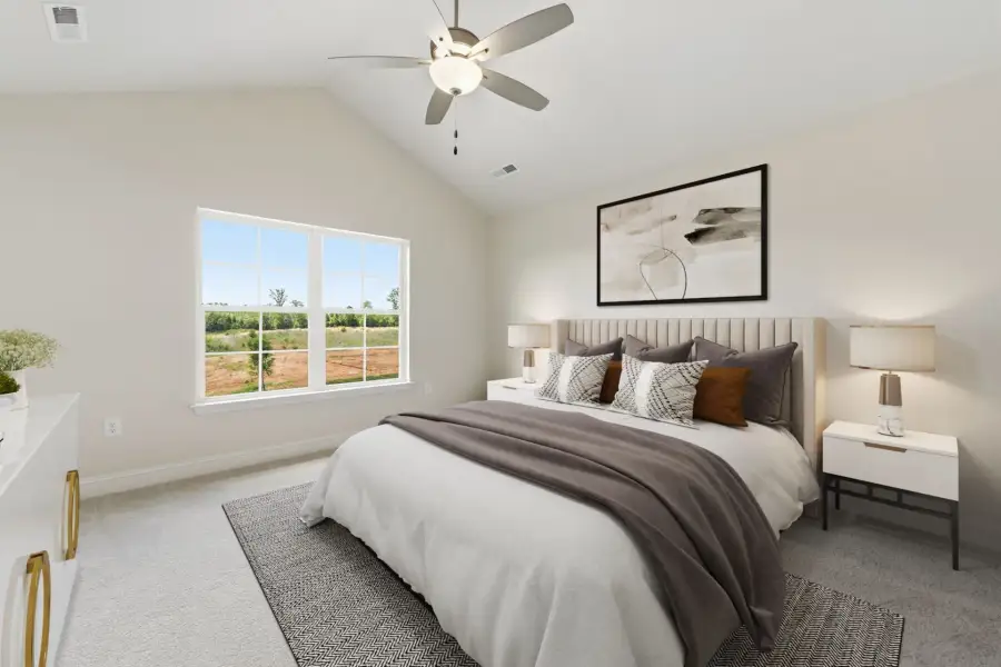 Furnished interior in a model home at Trinity Meadows in Trinity (Image 4). Furnished interior in a model home at Trinity Meadows in Trinity (Image 4).