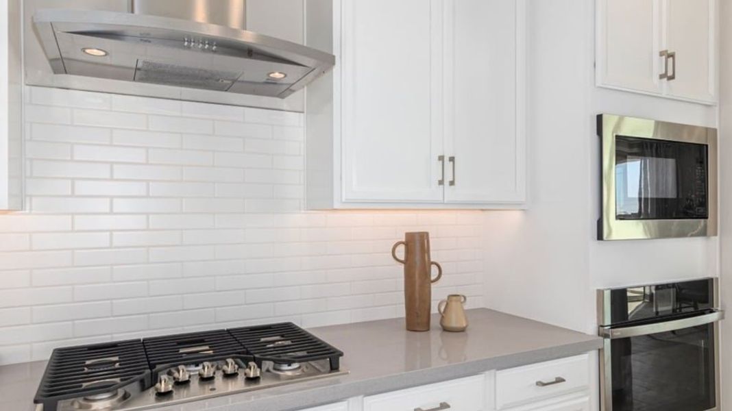 Furnished interior in a model home at Alamar Encore Collection in Avondale (Image 37).