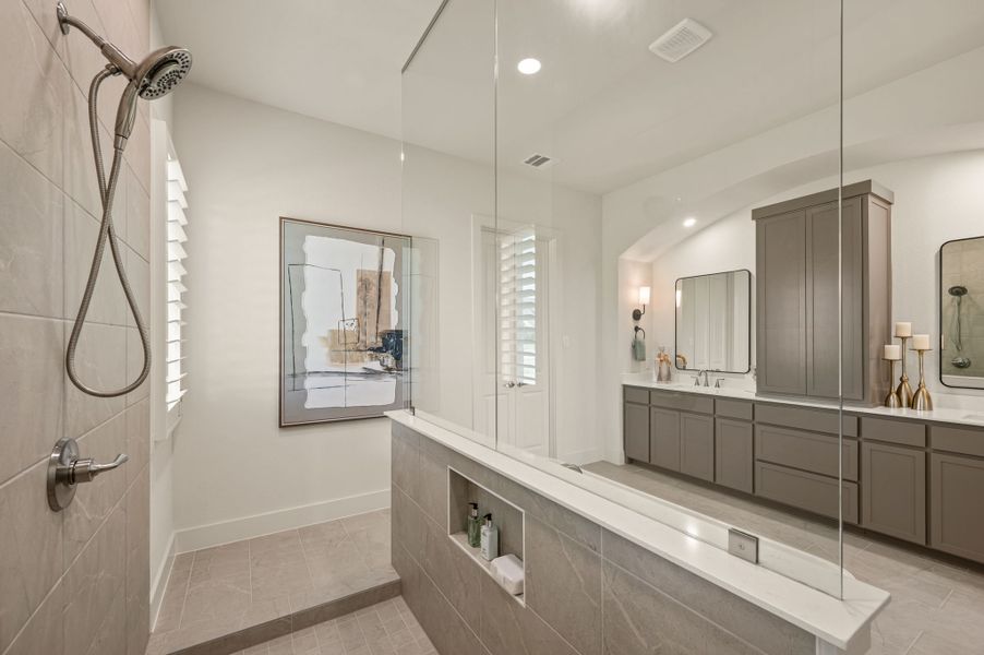 Furnished interior in a model home at NorthGlen in Haslet (Image 31). Furnished interior in a model home at NorthGlen in Haslet (Image 31).
