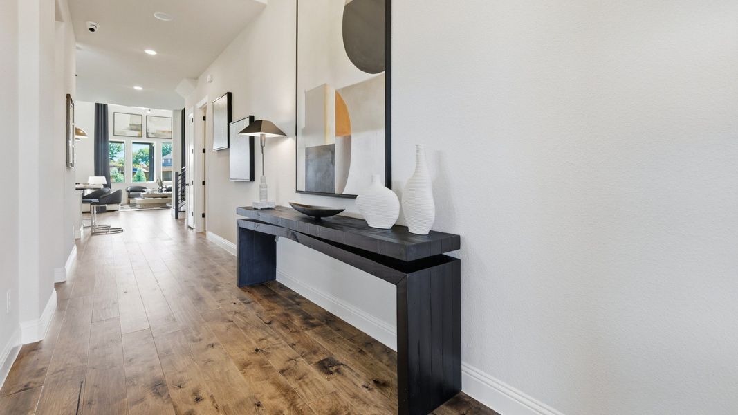 Furnished interior in a model home at Taylor Estates in Corinth (Image 4). Furnished interior in a model home at Taylor Estates in Corinth (Image 4).