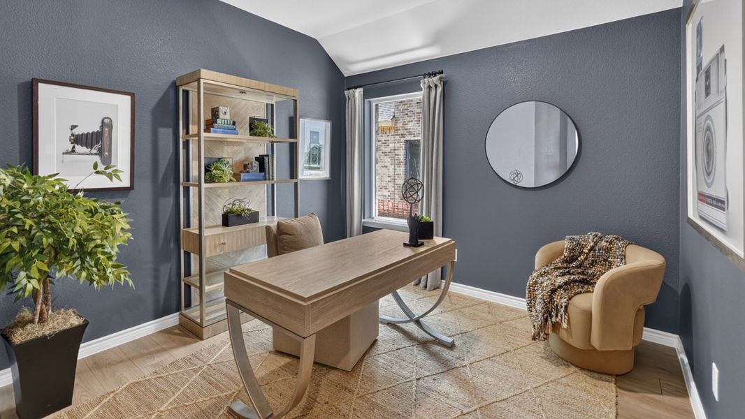 Furnished interior in a model home at Windchime in Celina (Image 41). Furnished interior in a model home at Windchime in Celina (Image 41).