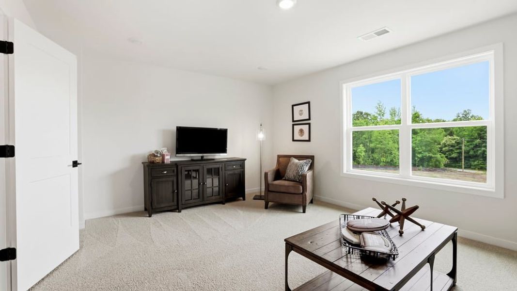 Furnished interior in a model home at Campbell Ridge in Pelzer (Image 25). Furnished interior in a model home at Campbell Ridge in Pelzer (Image 25).