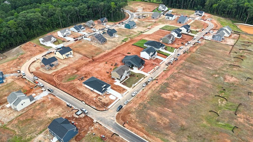 Homes under construction in the Pickens Bluff community in Hiram, GA (Image 30). Homes under construction in the Pickens Bluff community in Hiram, GA (Image 30).