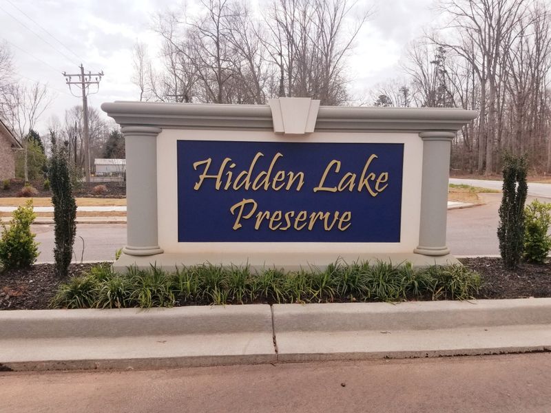 Image 15 of the Hidden Lake Preserve community in Greenville, SC.