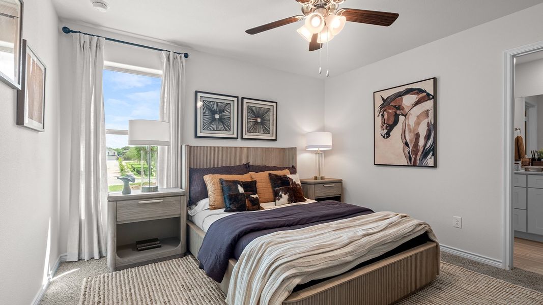Furnished interior in a model home at California Meadows in Arlington (Image 11). Furnished interior in a model home at California Meadows in Arlington (Image 11).