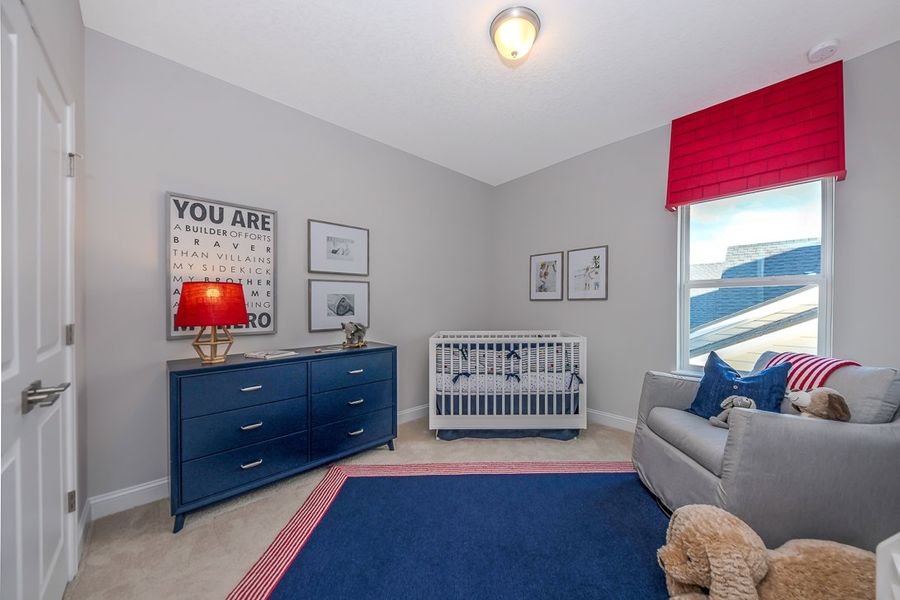 Furnished interior in a model home at Heritage Trace in Nocatee in Ponte Vedra (Image 45). Furnished interior in a model home at Heritage Trace in Nocatee in Ponte Vedra (Image 45).