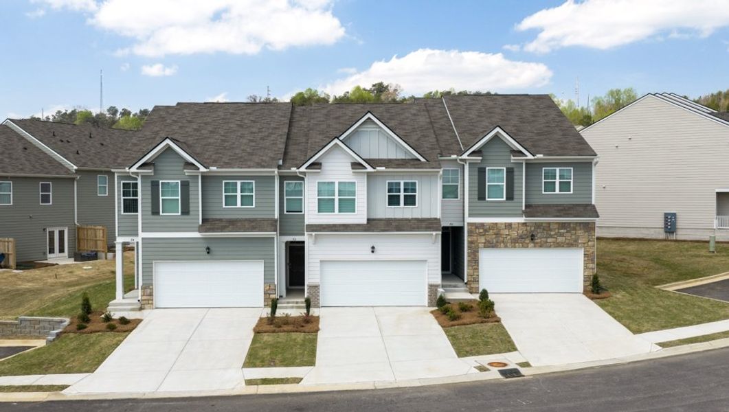 Front exterior of a home in the Mountain Park community, located in Dahlonega, GA (Image 3).