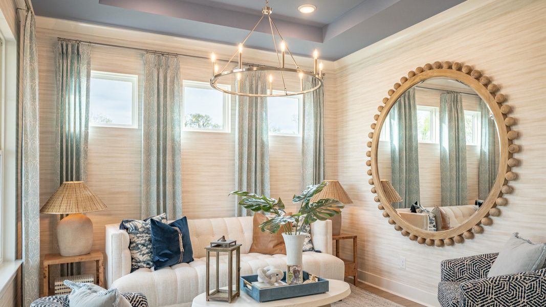 Furnished interior in a model home at Northridge Park in Murfreesboro (Image 20).